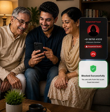 Indian family protected